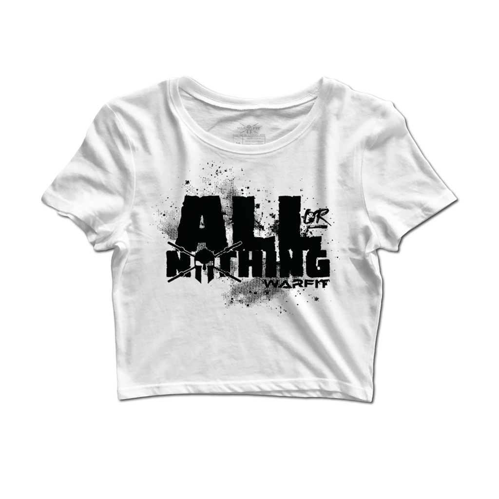 All Or Nothing Crop Tee