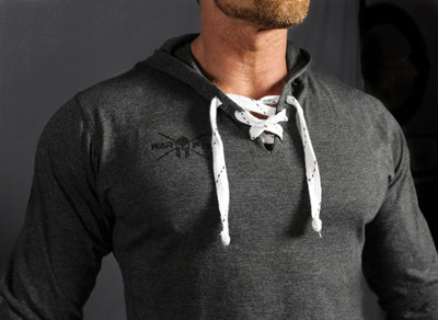 Premium Laced Strength & Passion Hooded Pullover - WARFIT CLOTHING CO.™ - 5