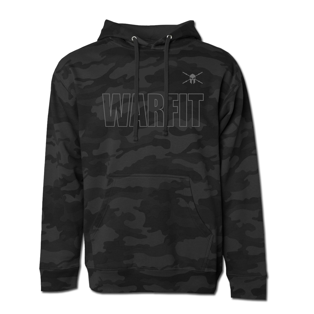 Black Camo Logo Hoodie