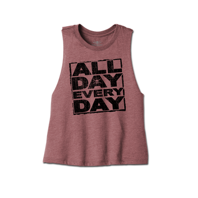 All Day Cropped Racerback
